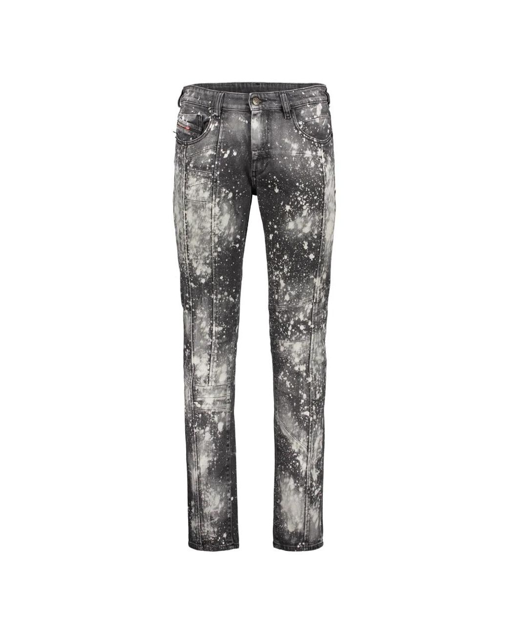 DIESEL Gray Slim Fit Jeans for men
