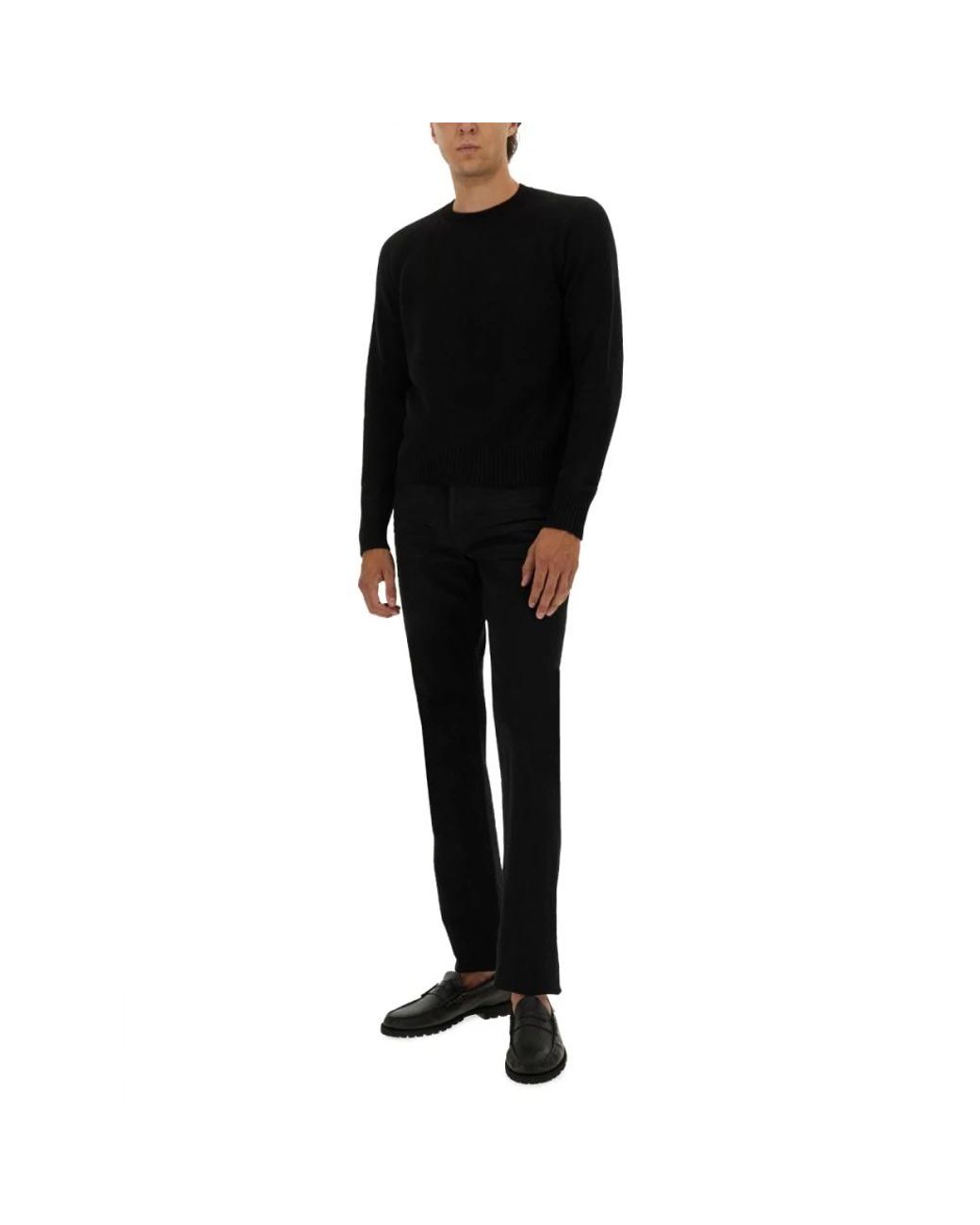 Tom Ford Black Cashmere Knitwear for men