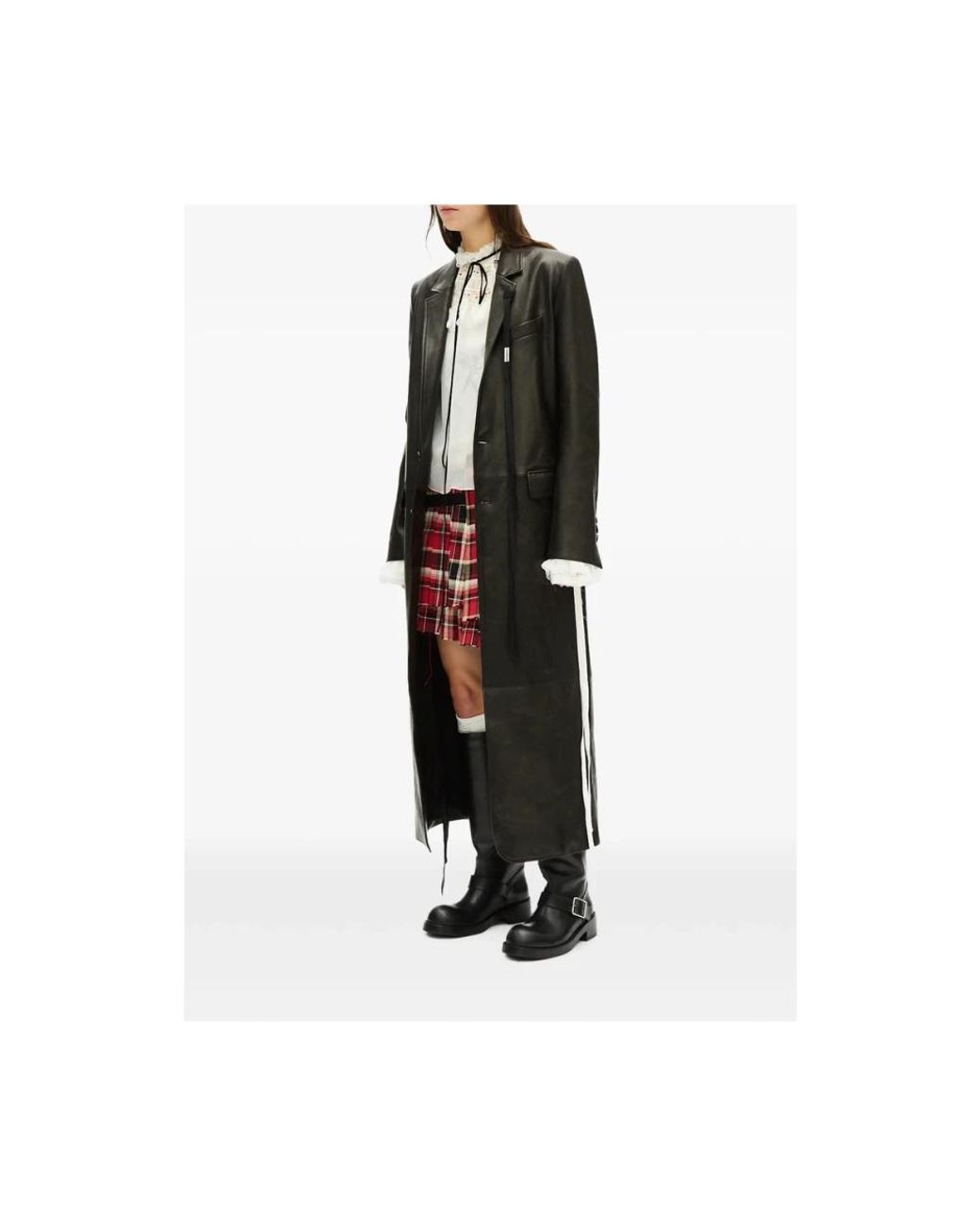 Ann Demeulemeester Black Single-Breasted Coats