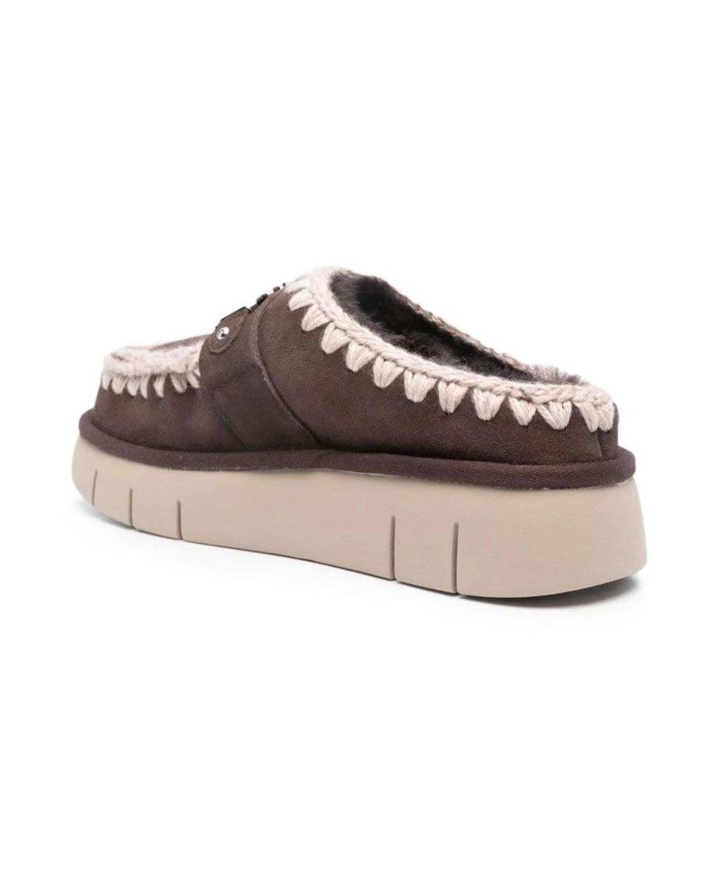 Mules di Mou in Brown