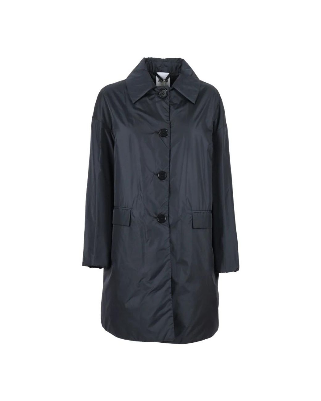 Aspesi Blue Single-Breasted Coats for men