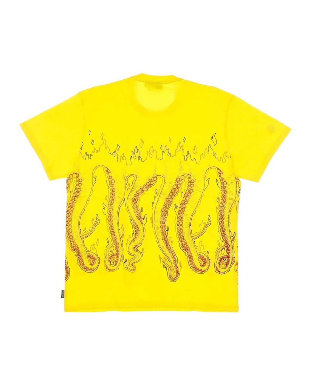 Octopus Yellow T-Shirts for men