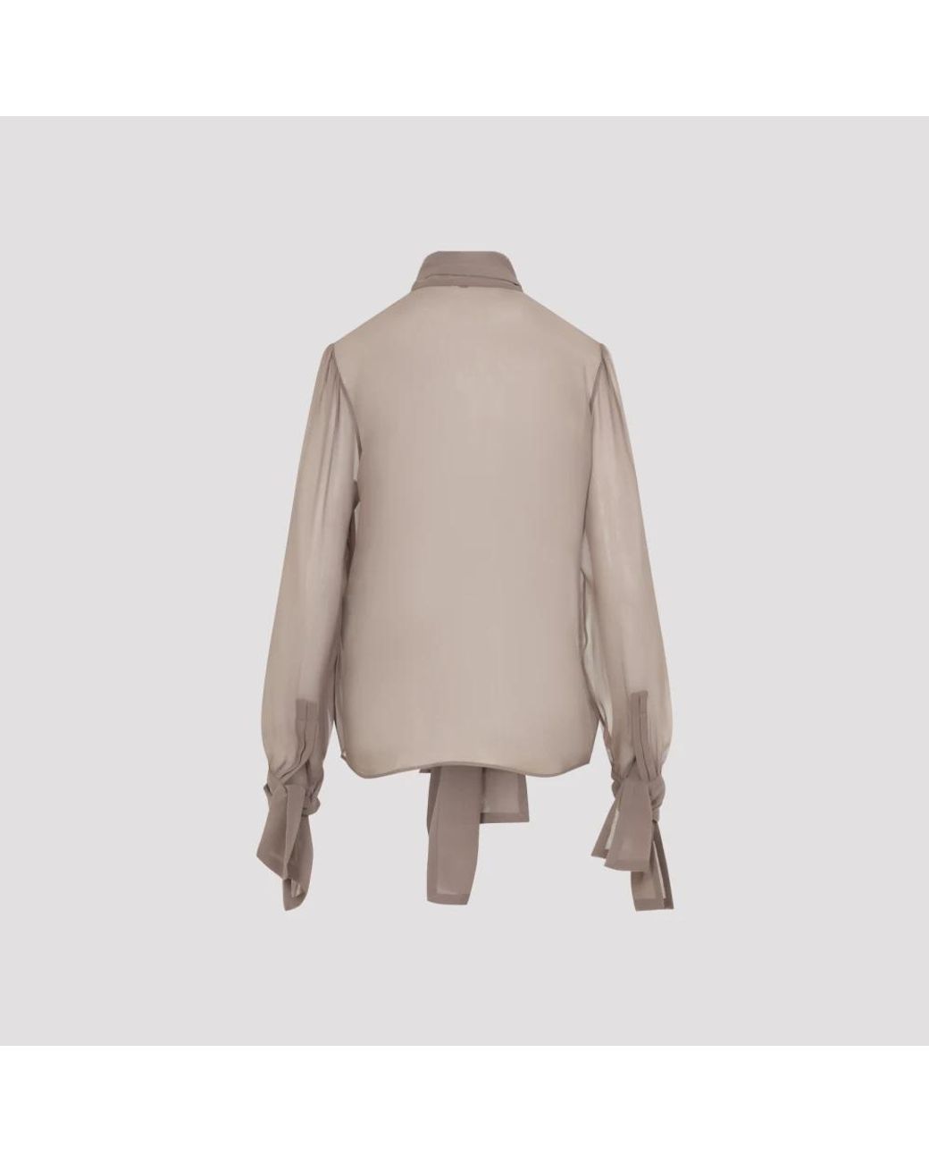 Blouses Saint Laurent de color Brown