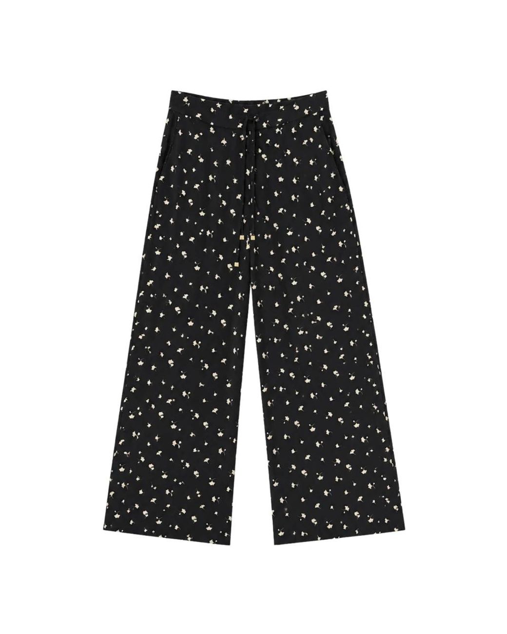 Max Mara Gray Wide Trousers