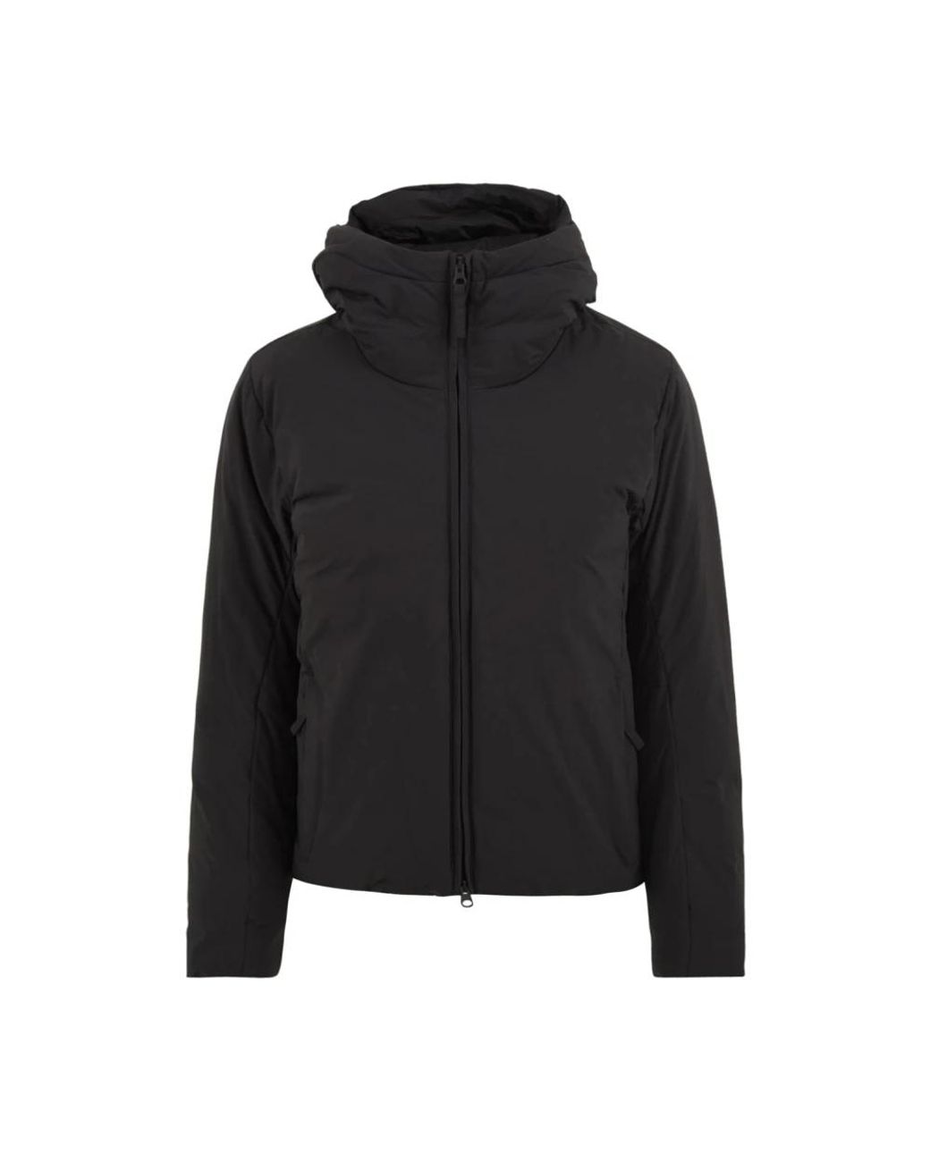 Aspesi Jassen ,Zwart ,Nylon Lichtgewicht Jas in het Black