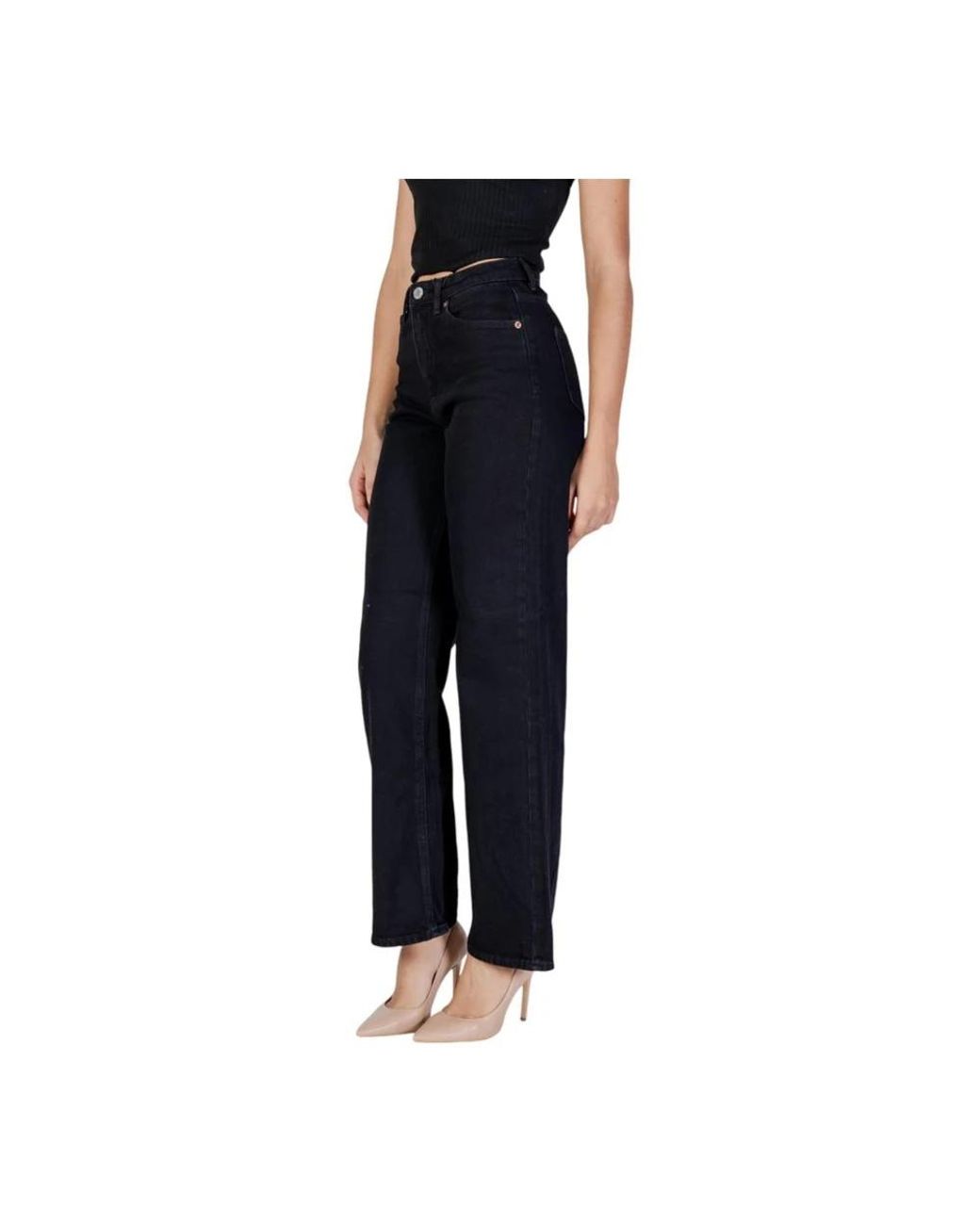 Vero Moda Black Wide Jeans