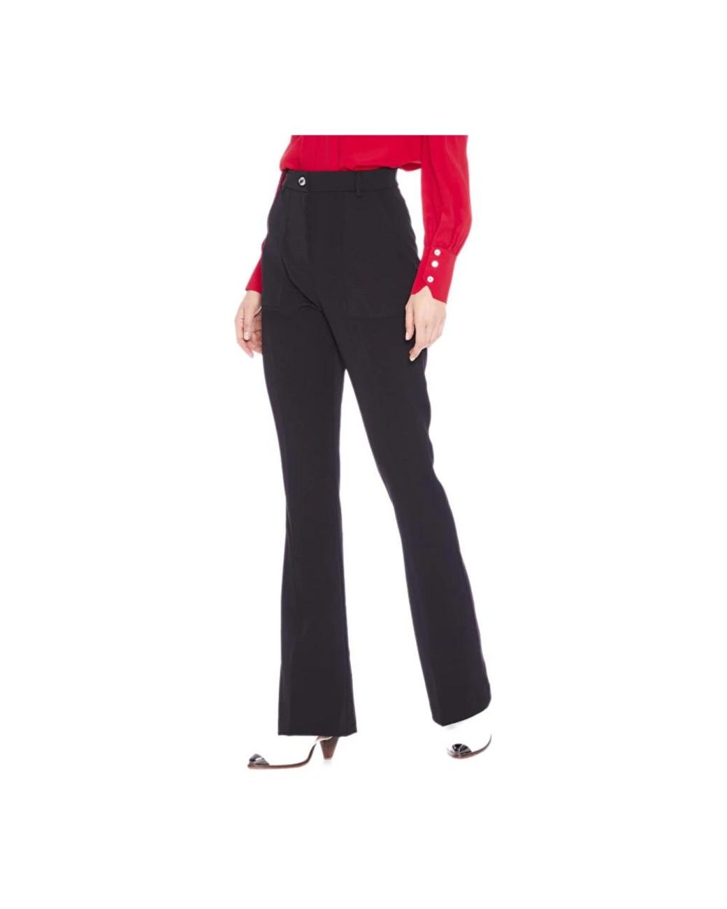 Manila Grace Blue Wide Trousers