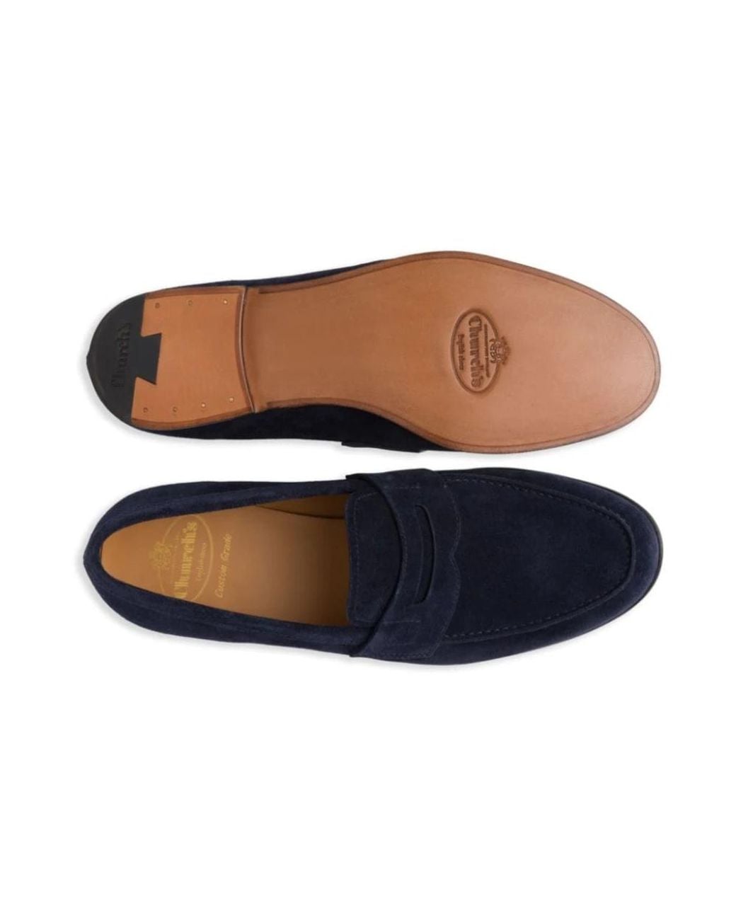 Church's Blue Loafers for men