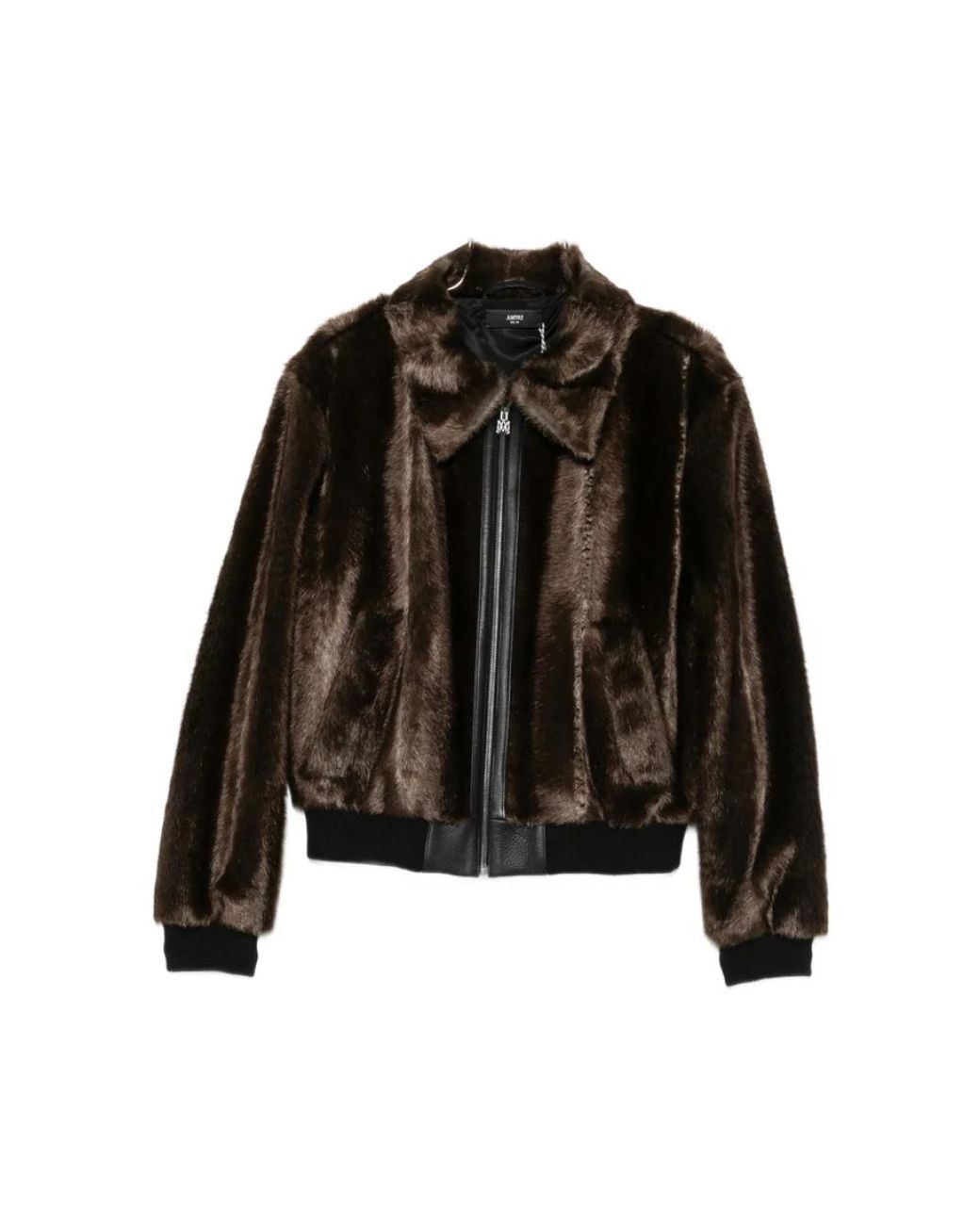 Amiri Black Faux Fur & Shearling Jackets for men
