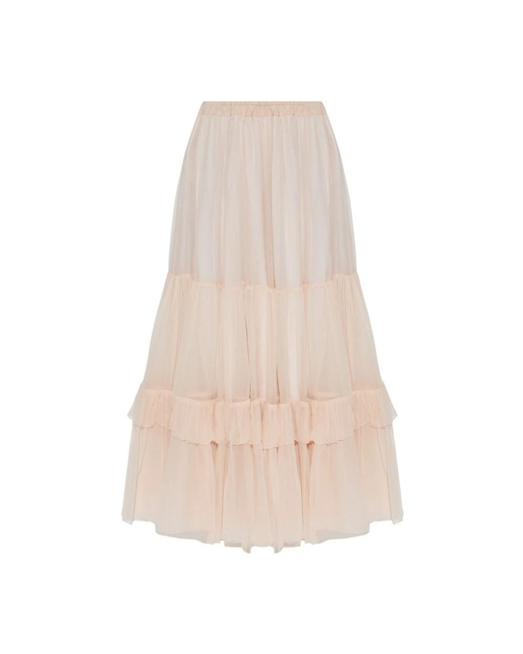 Chloé Natural Maxi Skirts
