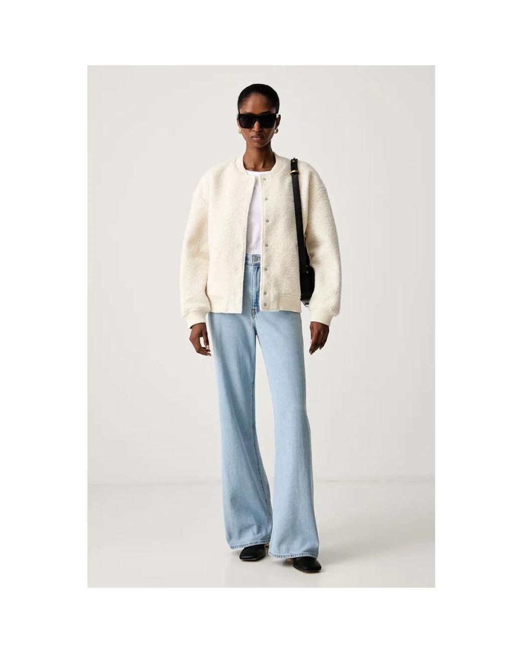Bomber Jackets Guess en coloris Natural