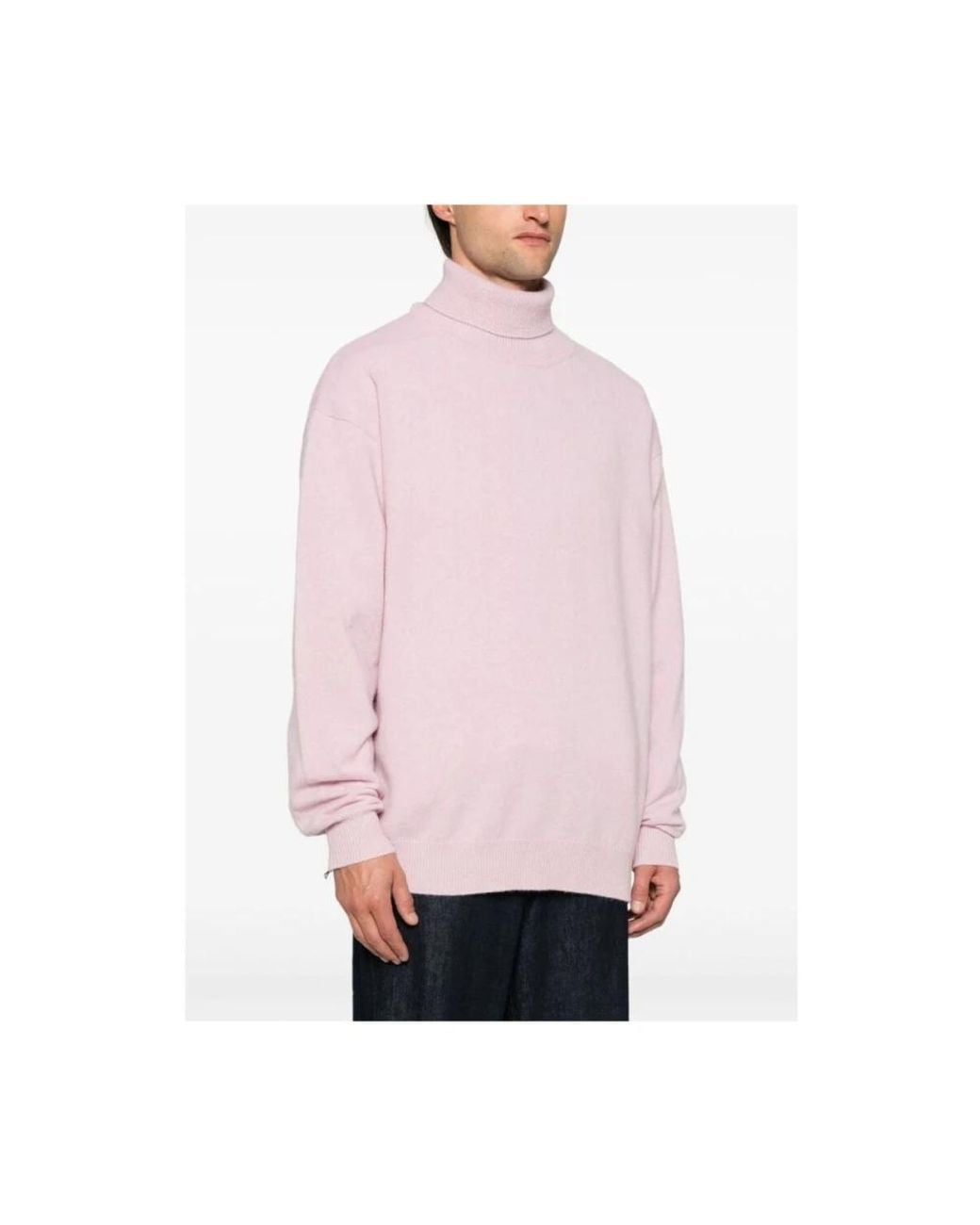 Dries Van Noten Pink Turtlenecks for men