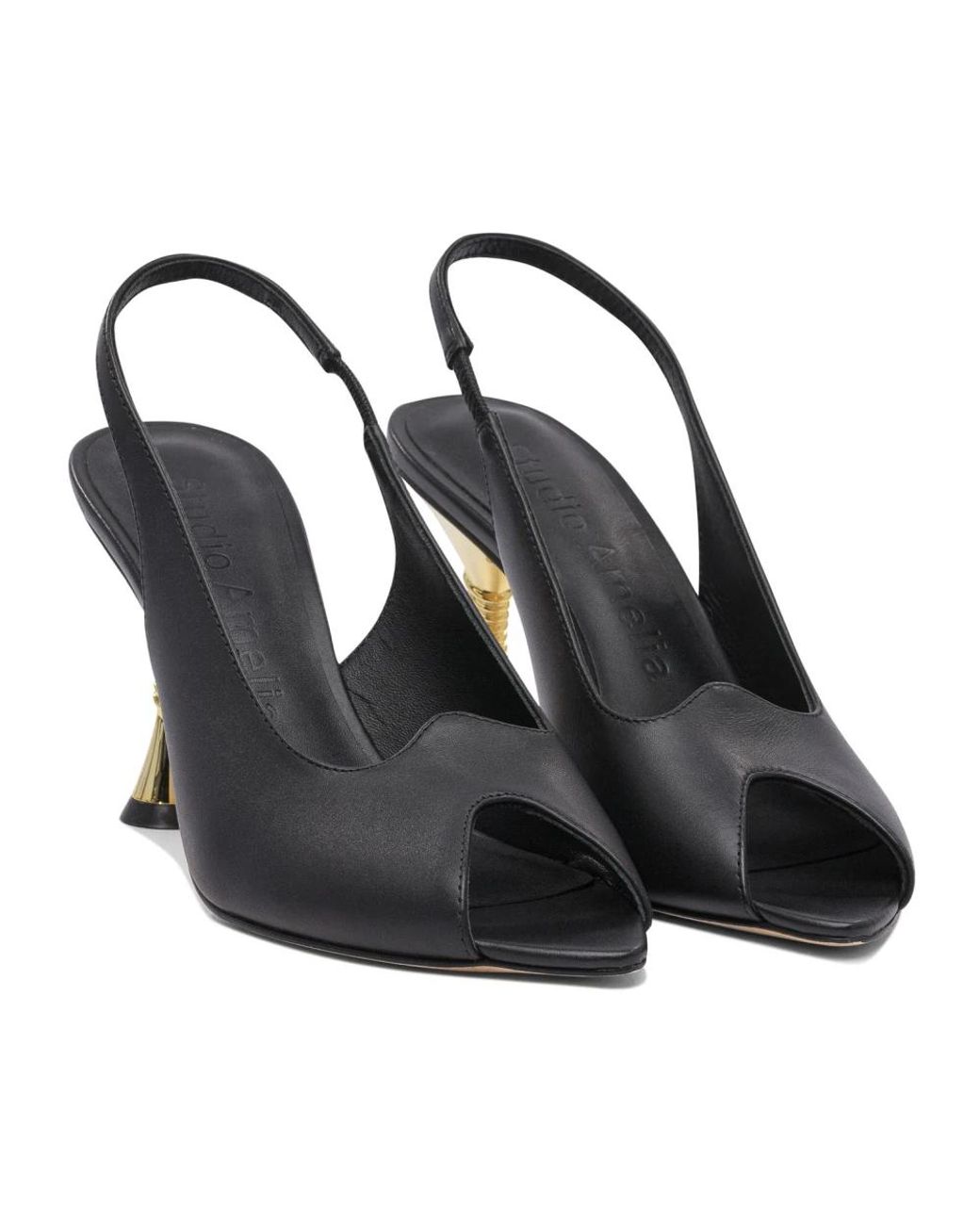 STUDIO AMELIA Blue High Heel Sandals