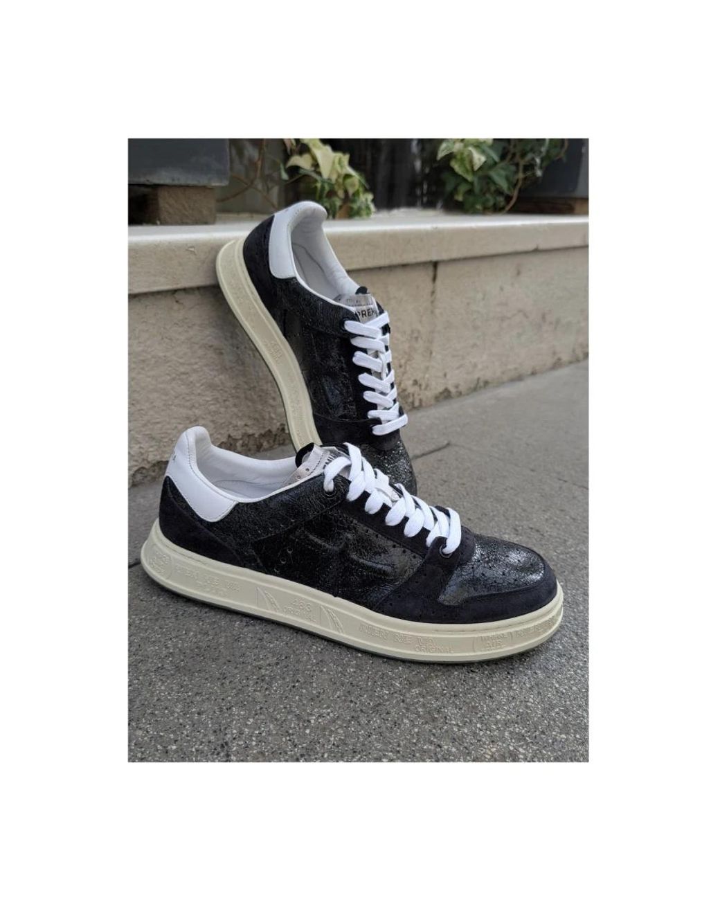 Premiata Blue Sneakers for men