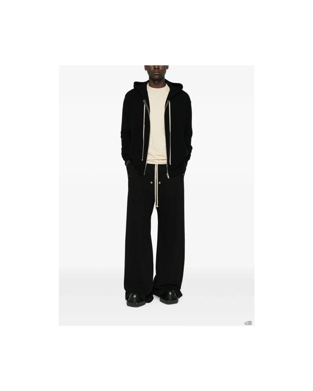 Zip-Throughs Rick Owens de hombre de color Black