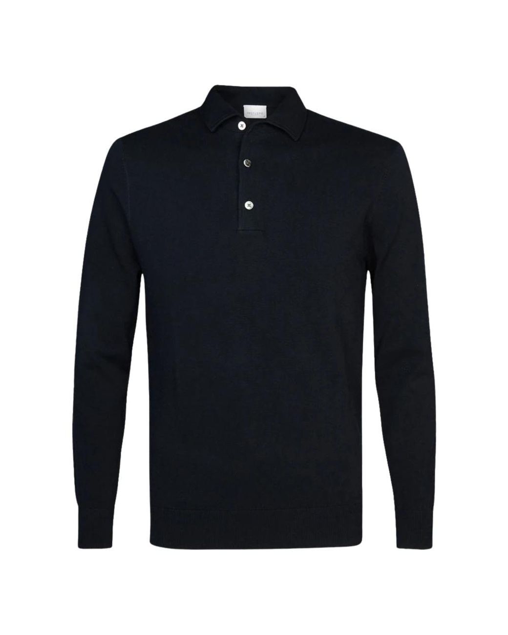 Profuomo Luxury Basic One Piece Polo in Blue für Herren