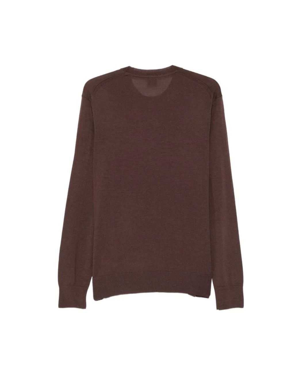 Boss Brown Round-Neck Knitwear for men
