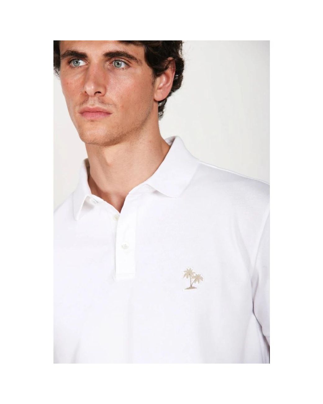 Mason's White Polo Shirts for men