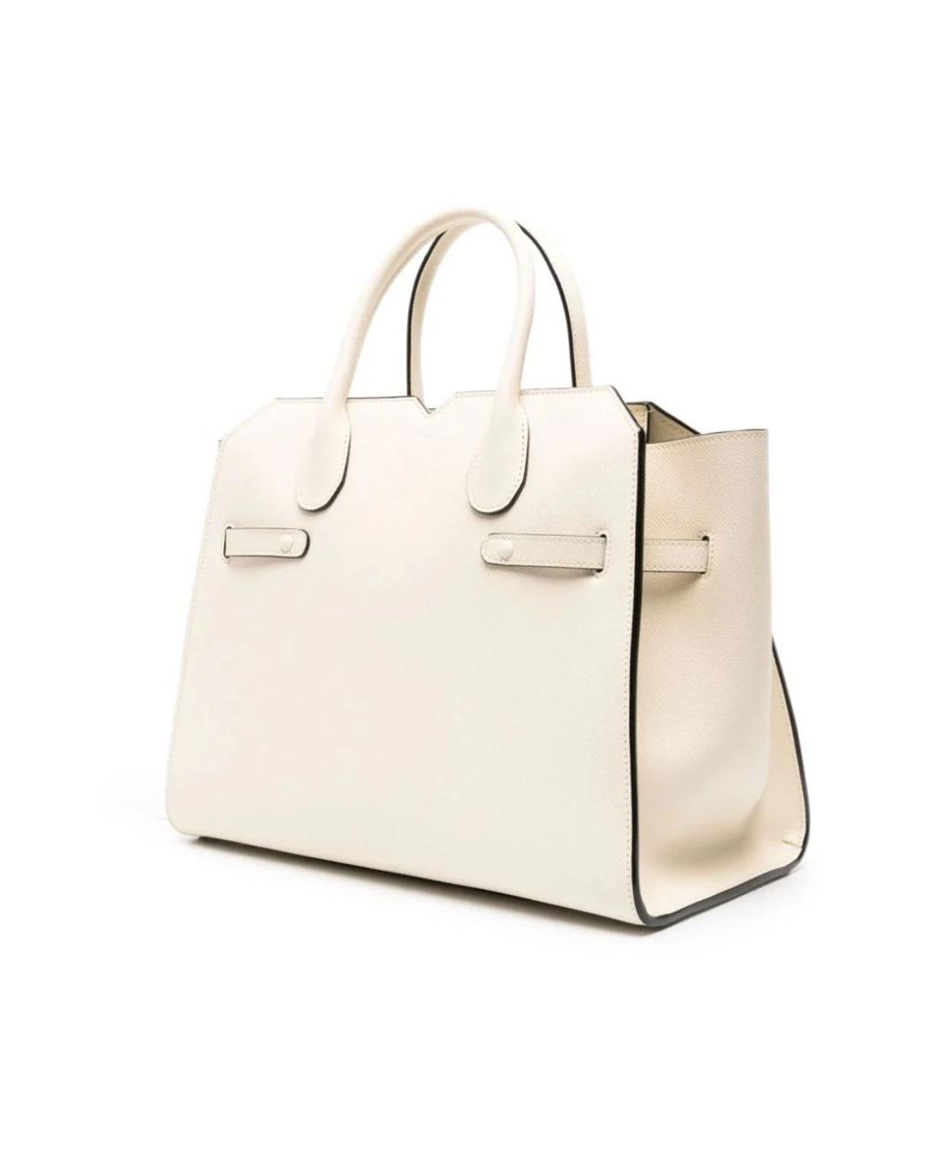Valextra Natural Shopping Bags