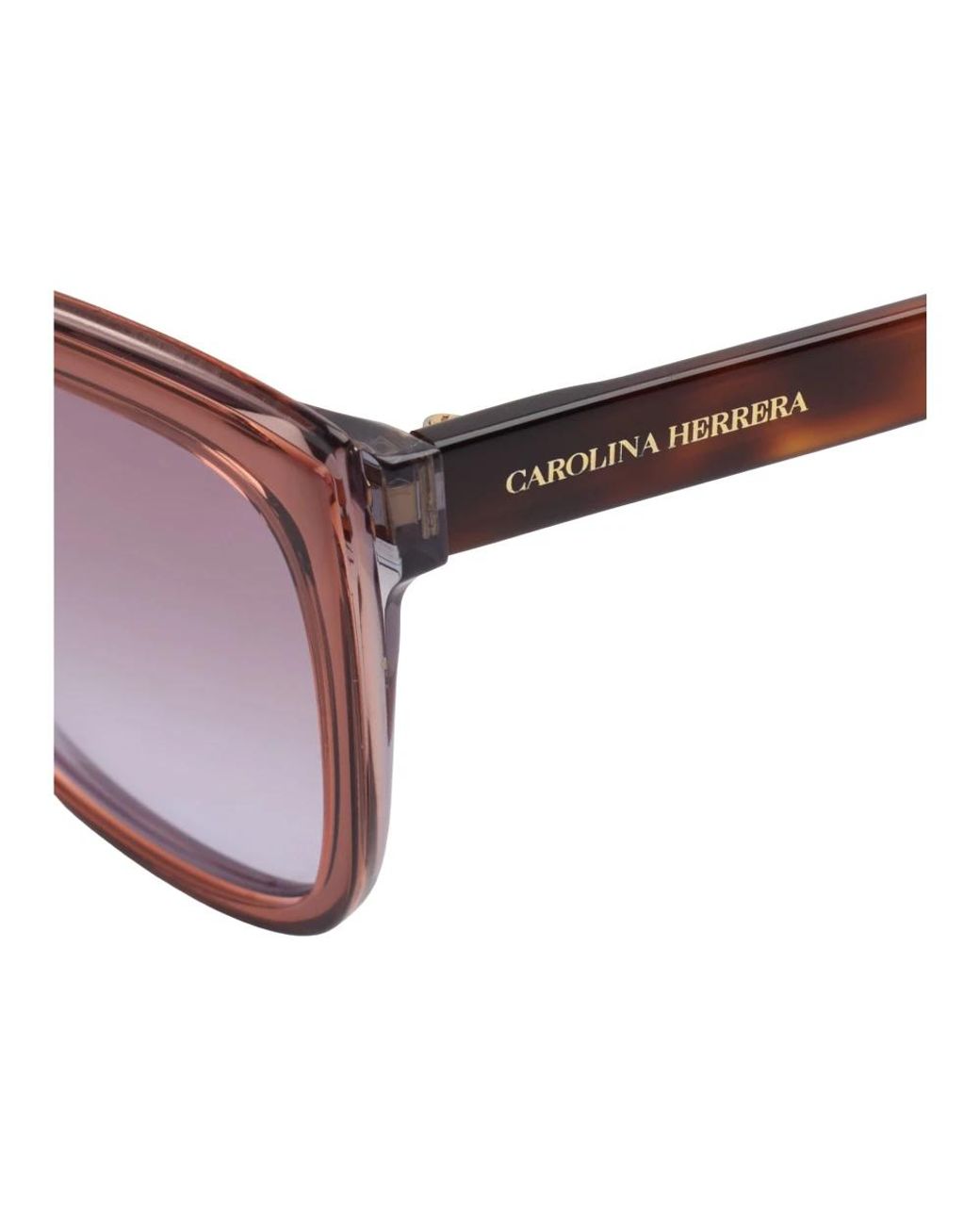 Carolina Herrera Brown Sunglasses