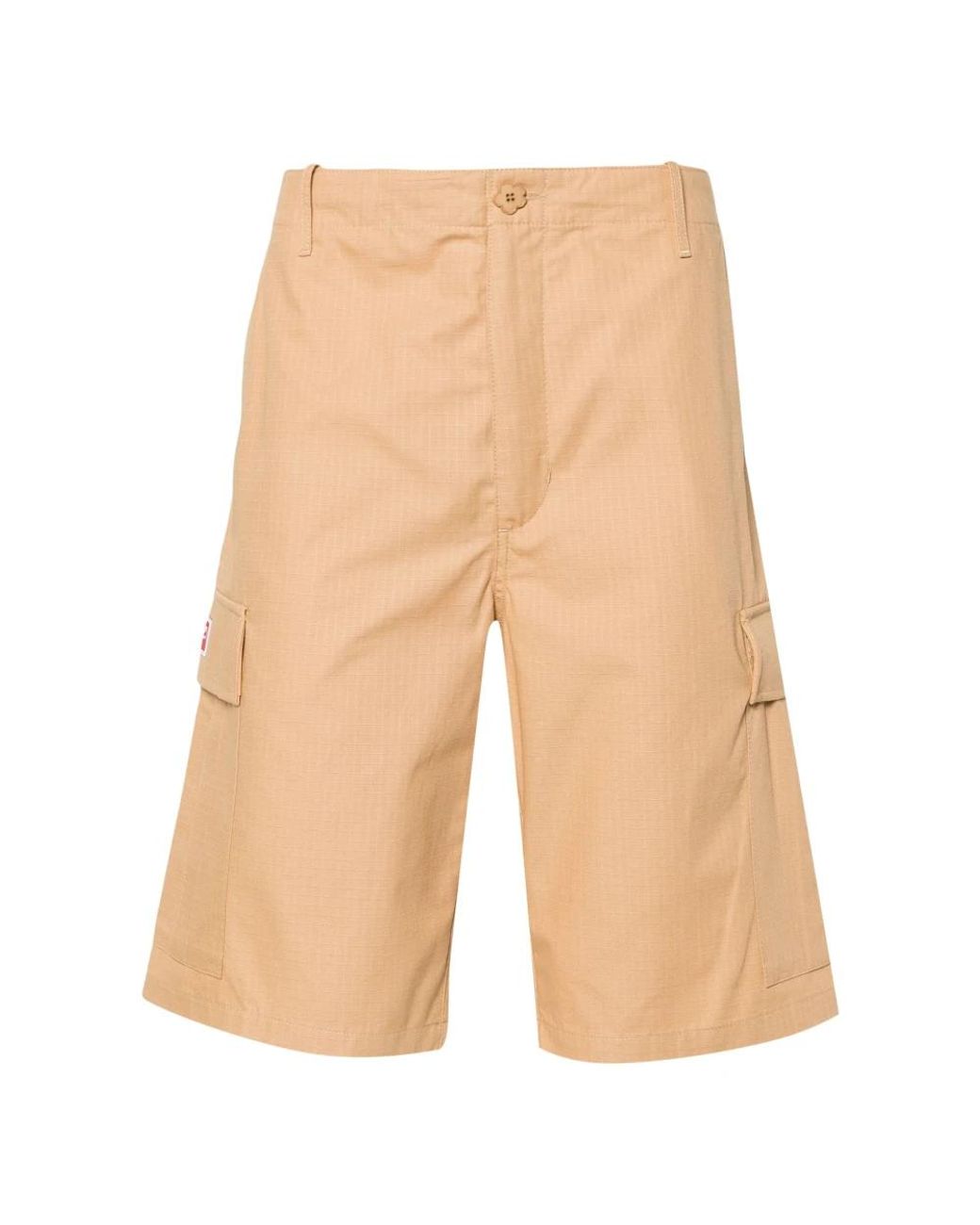 KENZO Natural Casual Shorts for men