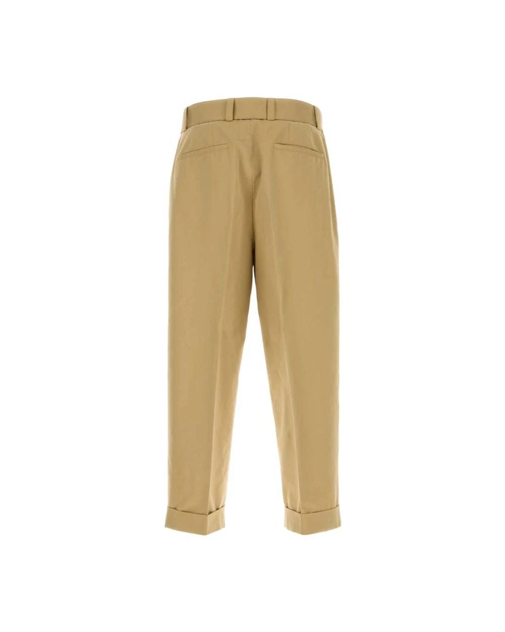 Jil Sander Natural Straight Trousers for men