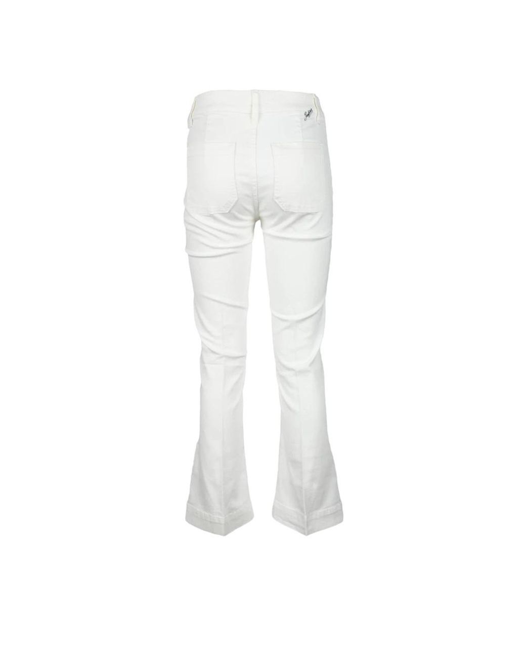 Seafarer White Bootcut Jeans