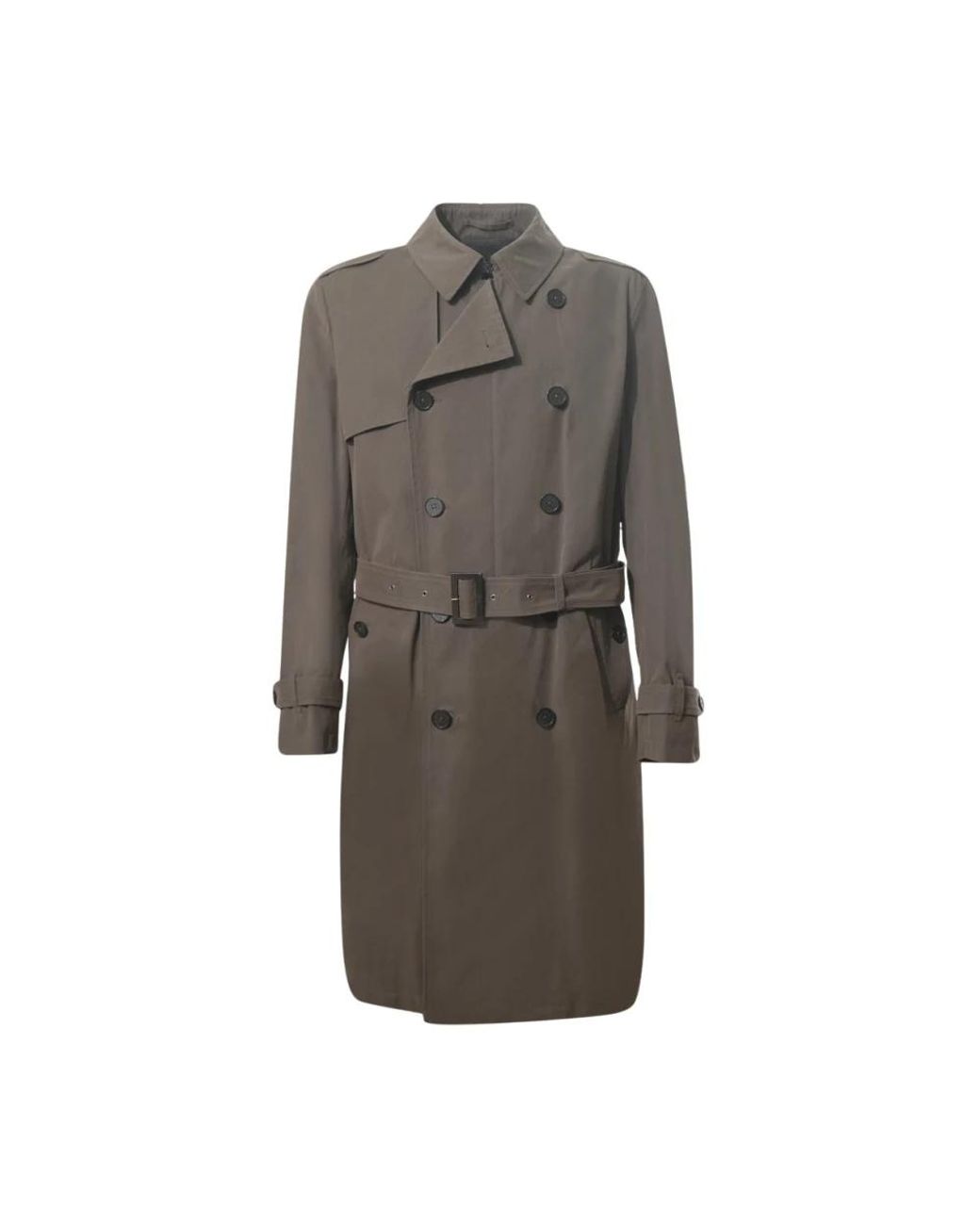 Herno Gray Trench Coats for men