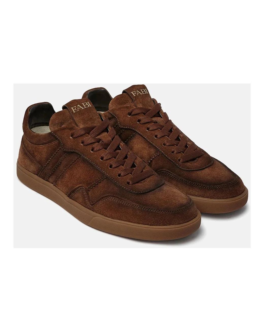 Fabi Brown Sneakers for men