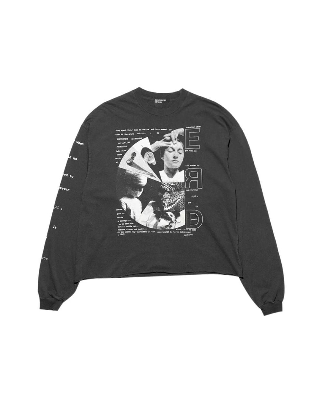 Enfants Riches Deprimes Long Sleeve Tops in Black for Men | Lyst UK