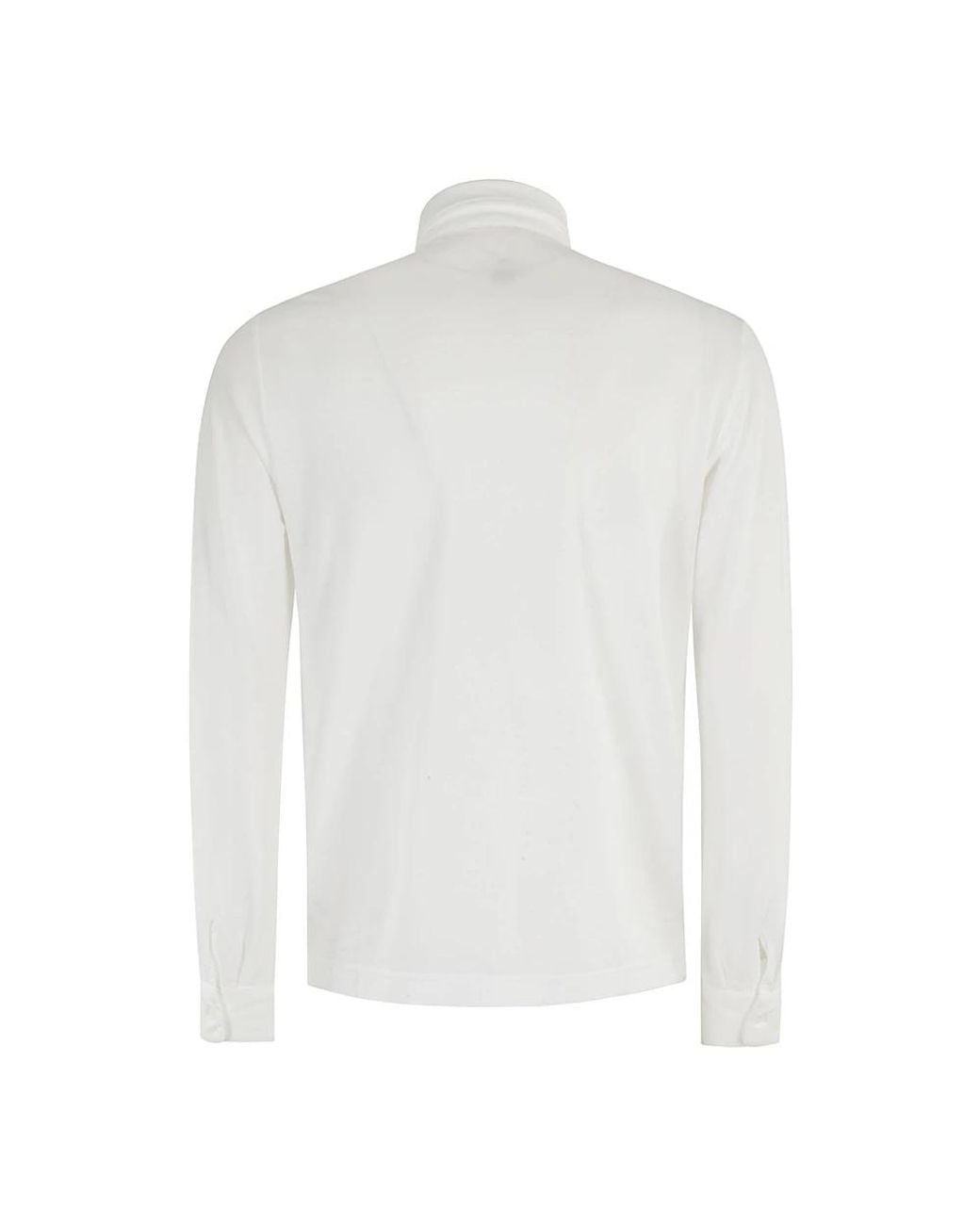 Zanone White Polo Shirts for men