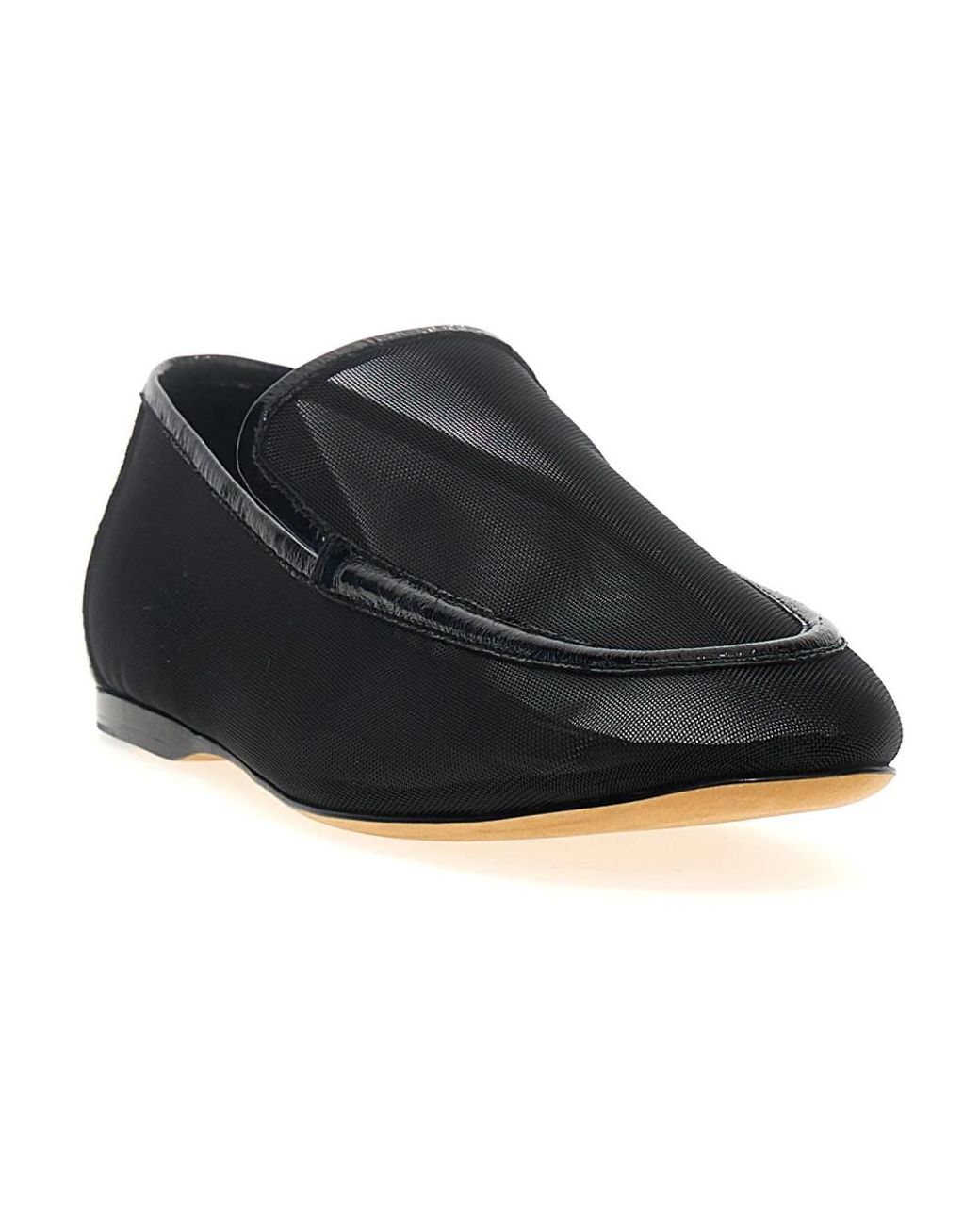 Khaite Black Loafers