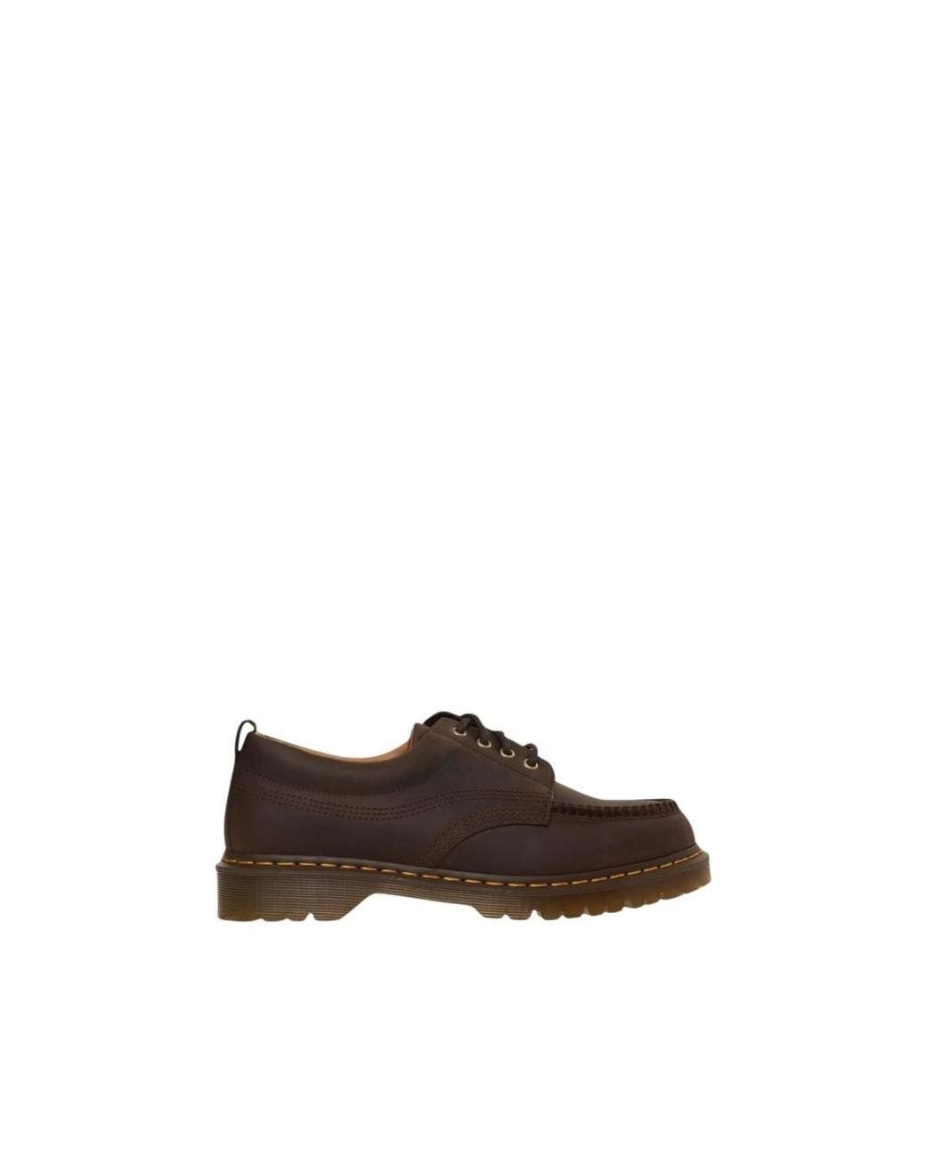 Dr. Martens Brown Laced Shoes for men