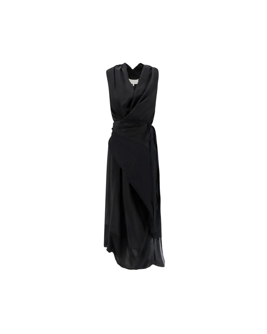 Maison Margiela Black Wrap Dresses