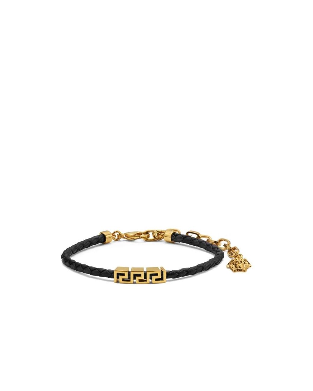 Versace Black Bracelets for men