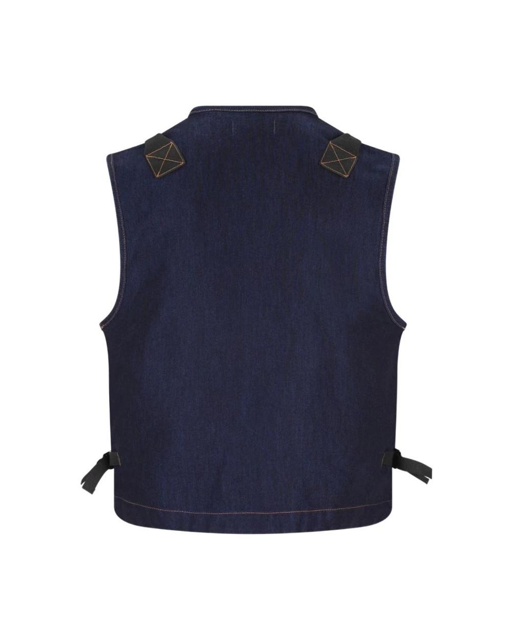 Vests Stone Island de hombre de color Blue