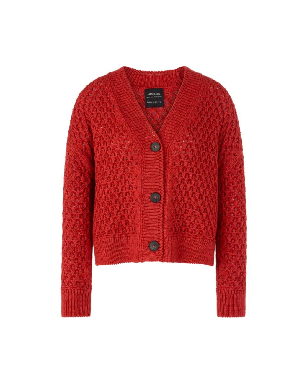 Marc Cain Losse Cardigan in het Red