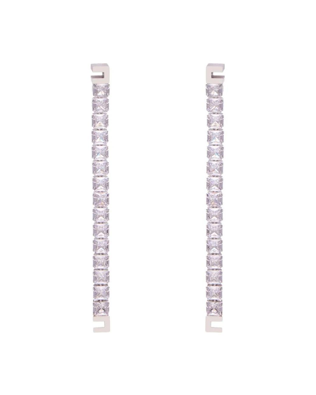 Elisabetta Franchi White Earrings