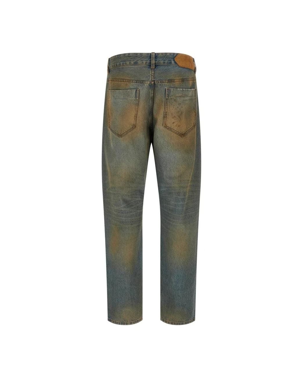 Jacquemus Green Loose Fit Jeans for men