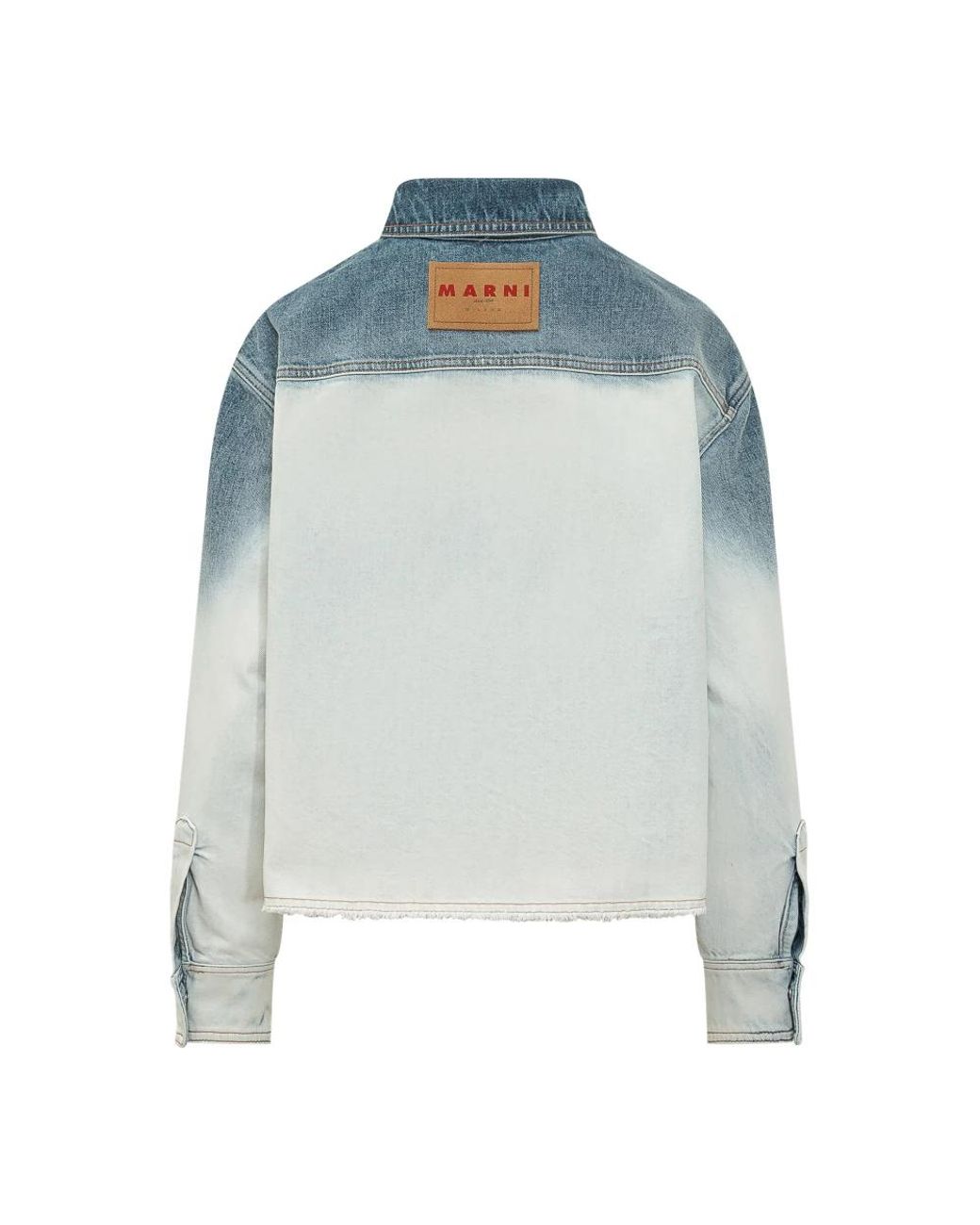 Marni Blue Denim Shirts