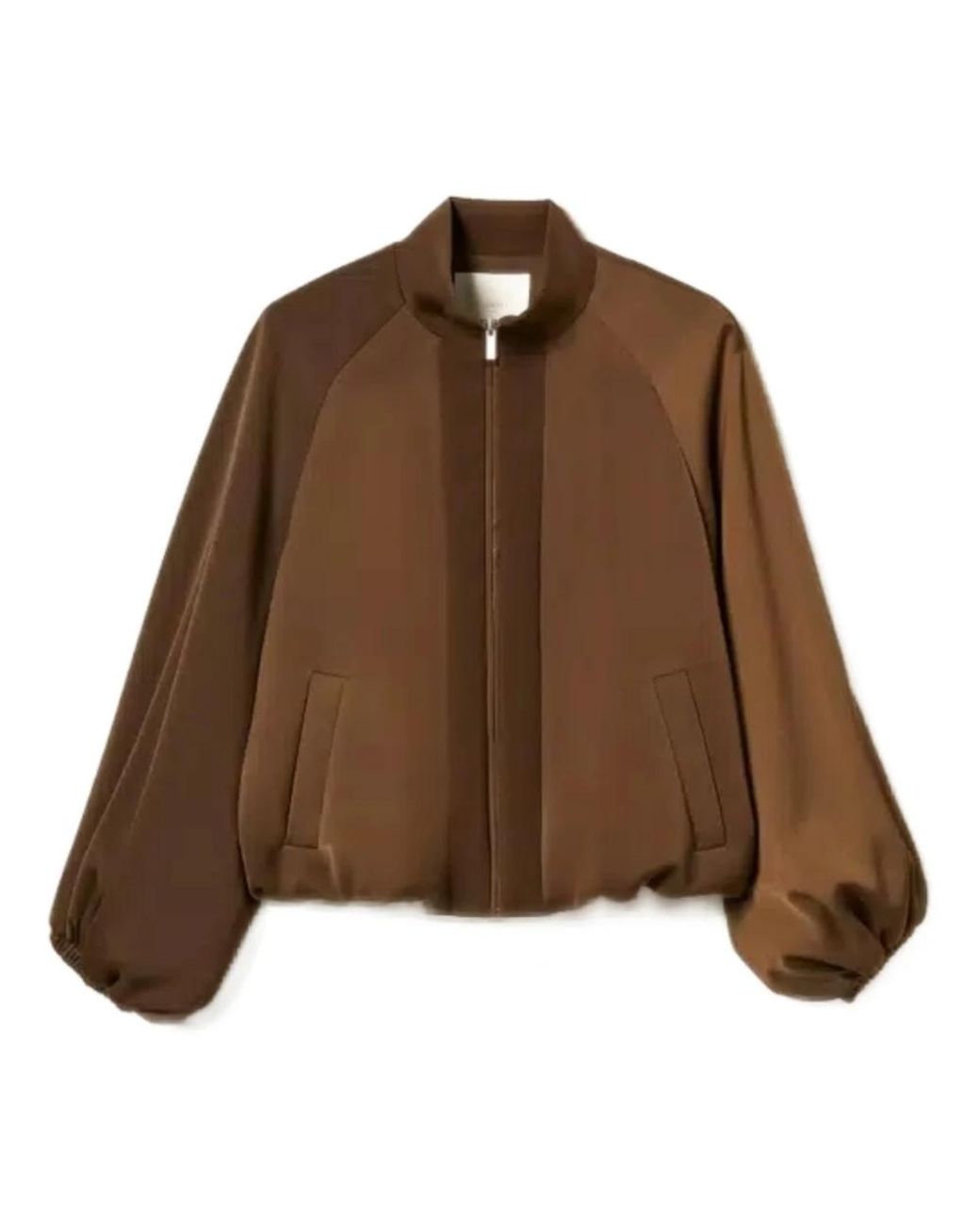 Twinset Bomber Jassen in het Brown