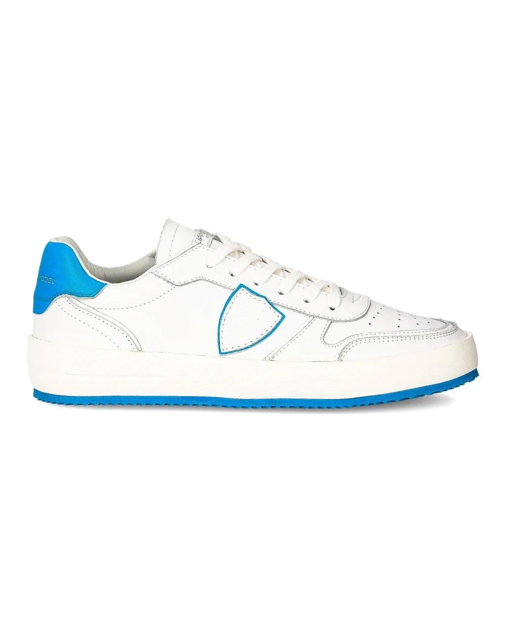 Philippe Model Schoenen ,Wit ,Katoen Sneakers Nice Tennis in het White voor heren
