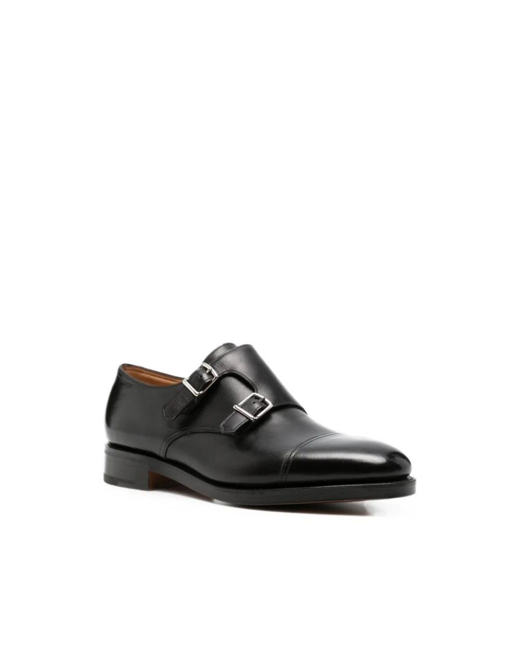 John Lobb William Monk-Strap Schuhe in Black für Herren