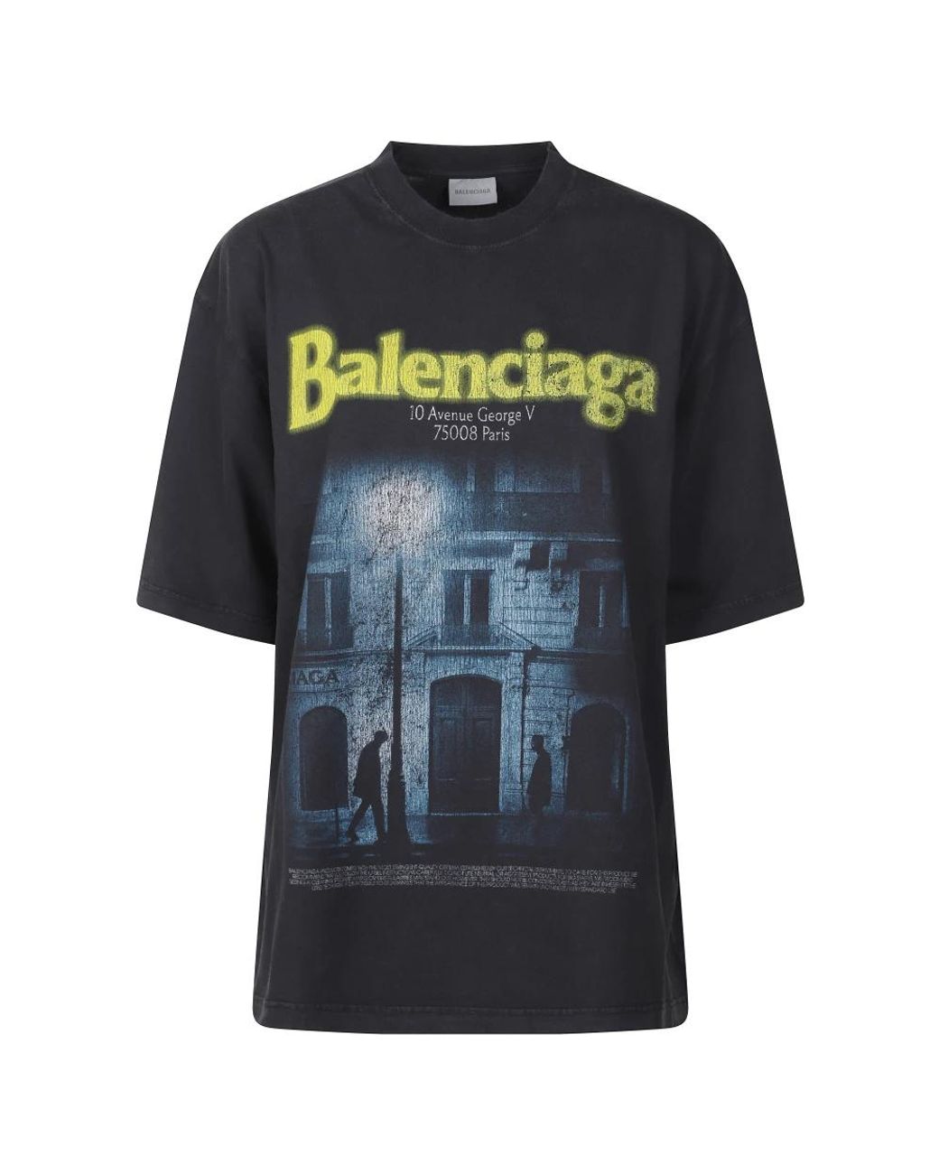 Balenciaga Black T-Shirts