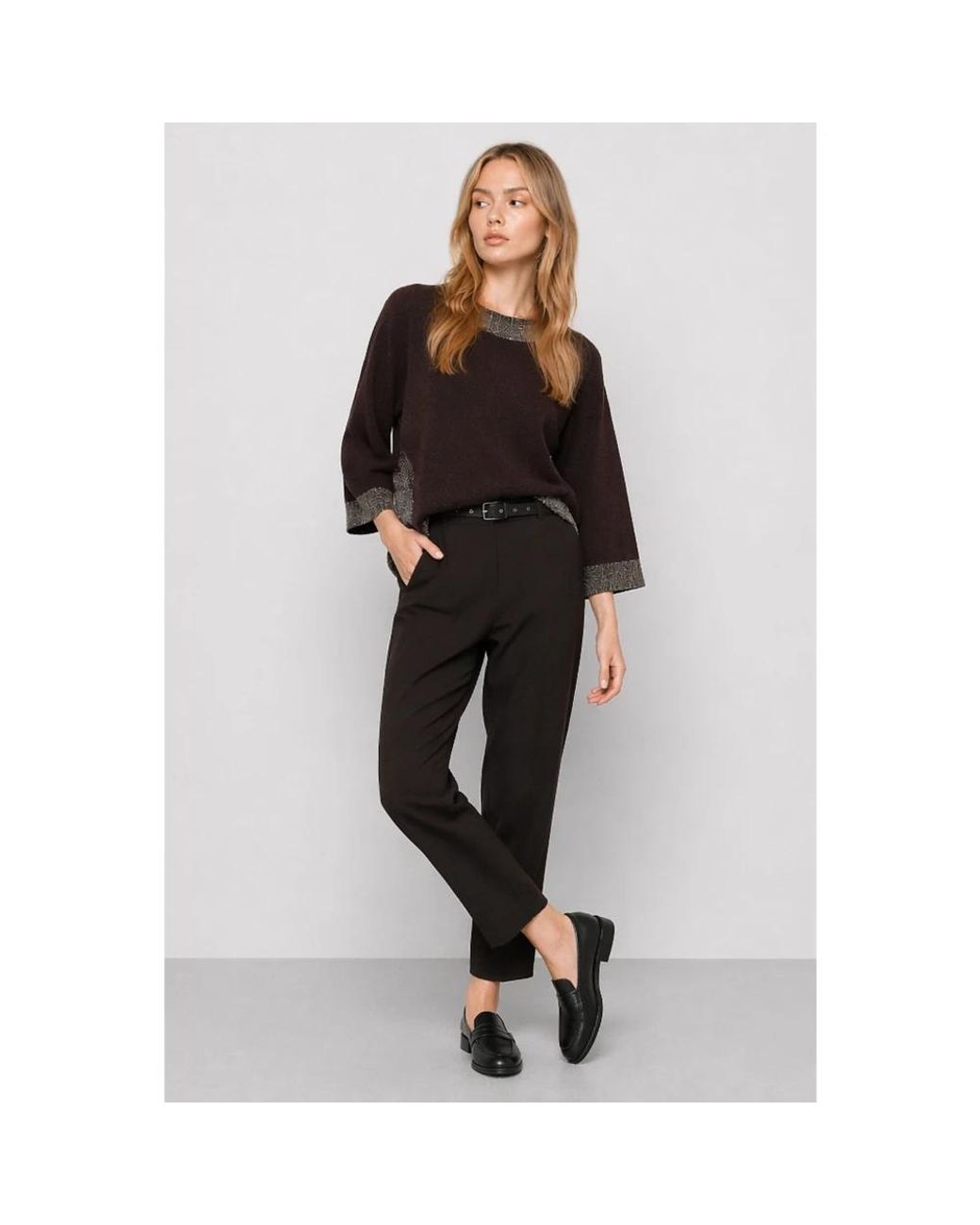 Kocca Black Round-Neck Knitwear