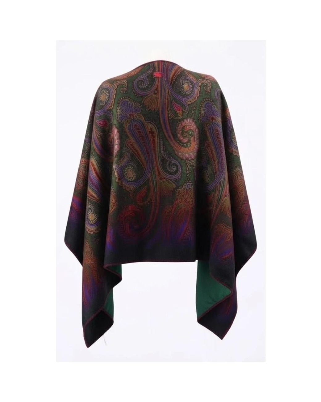 Etro Green Ponchos