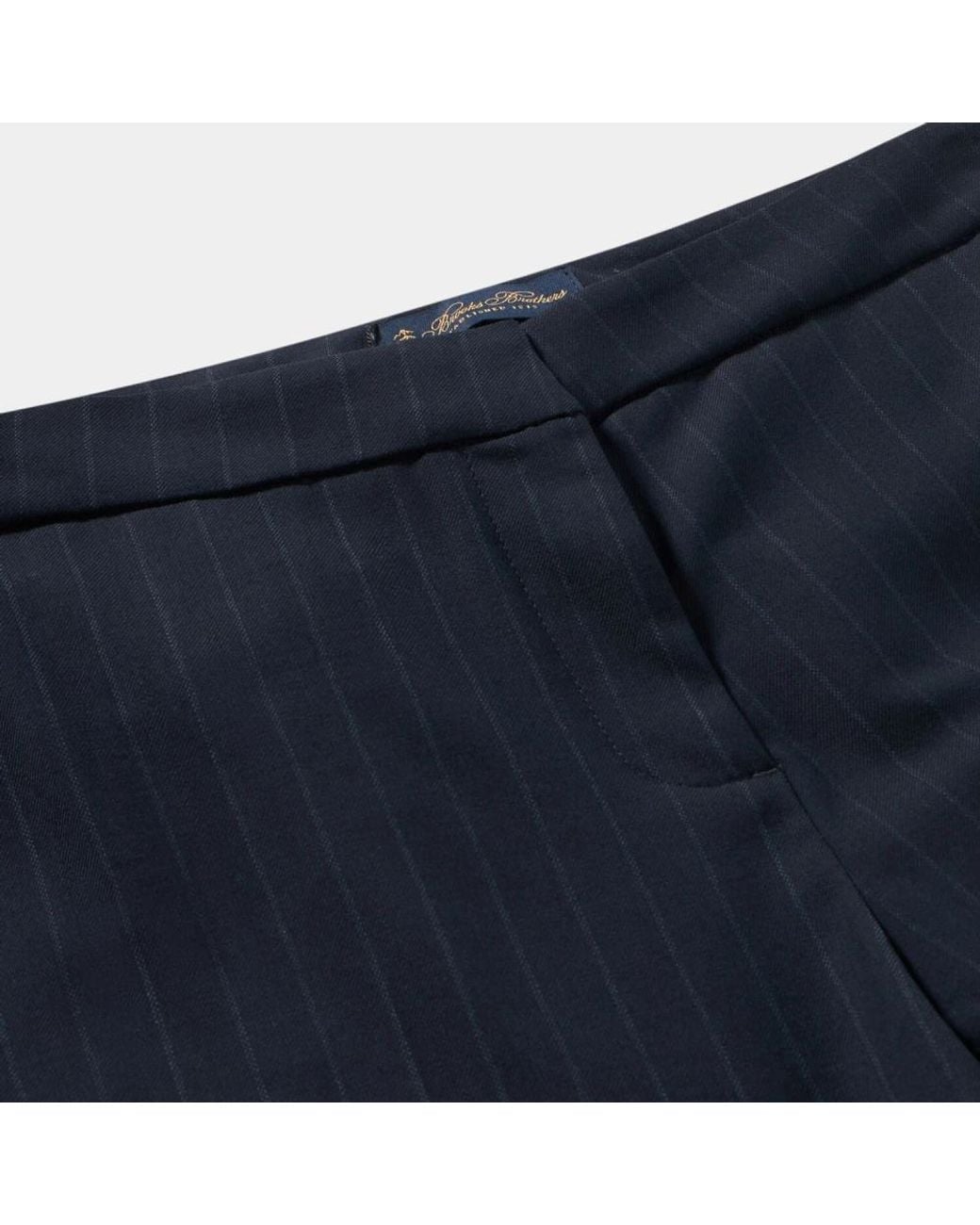 Brooks Brothers Blue Wide Trousers
