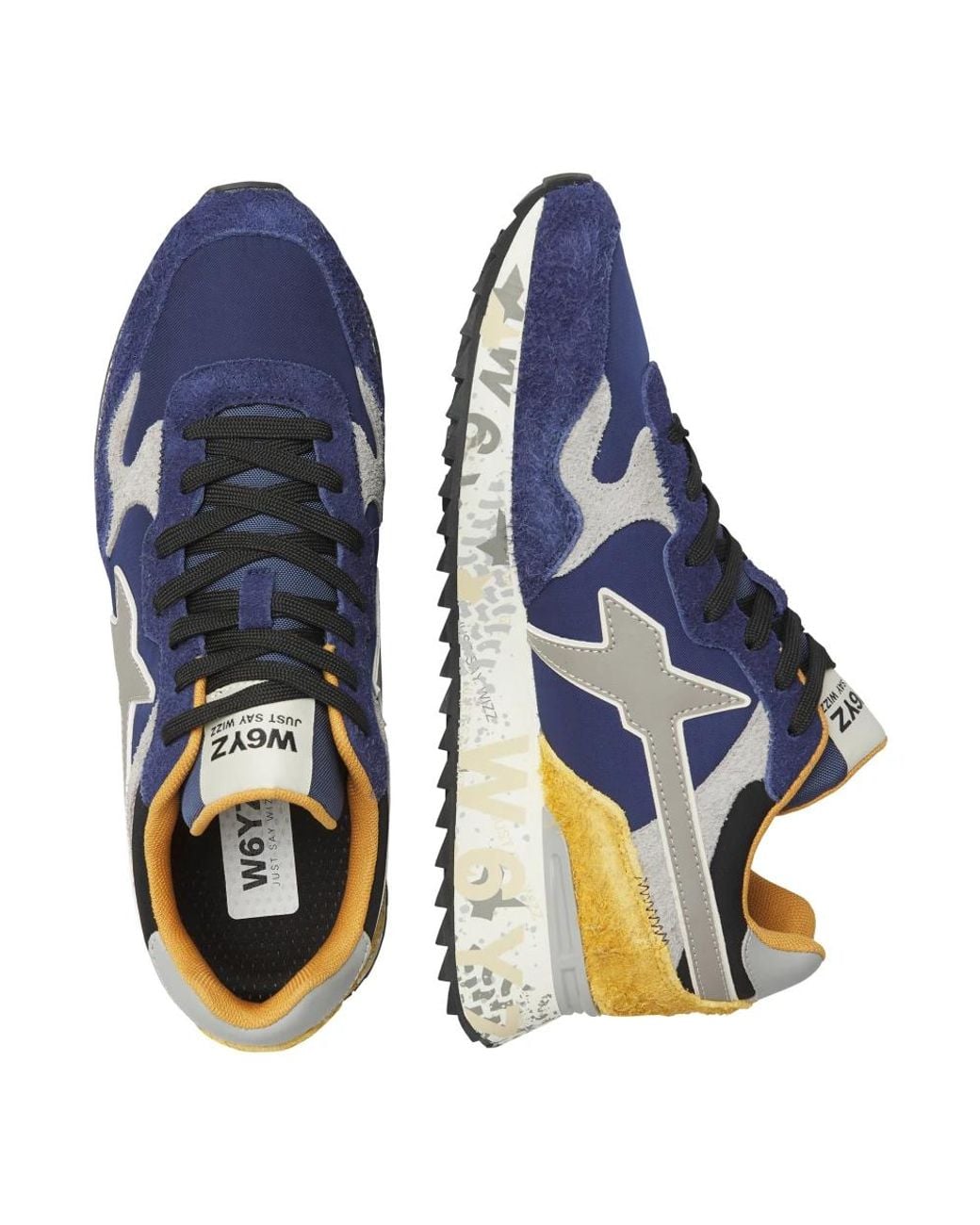 W6yz Blue Sneakers for men