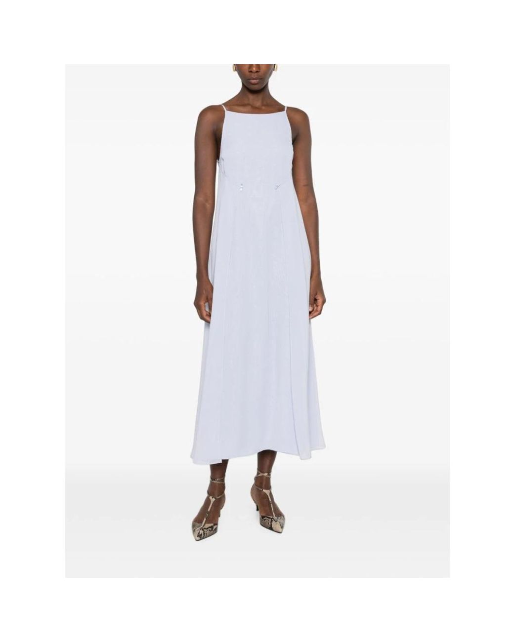Emporio Armani White Midi Dresses