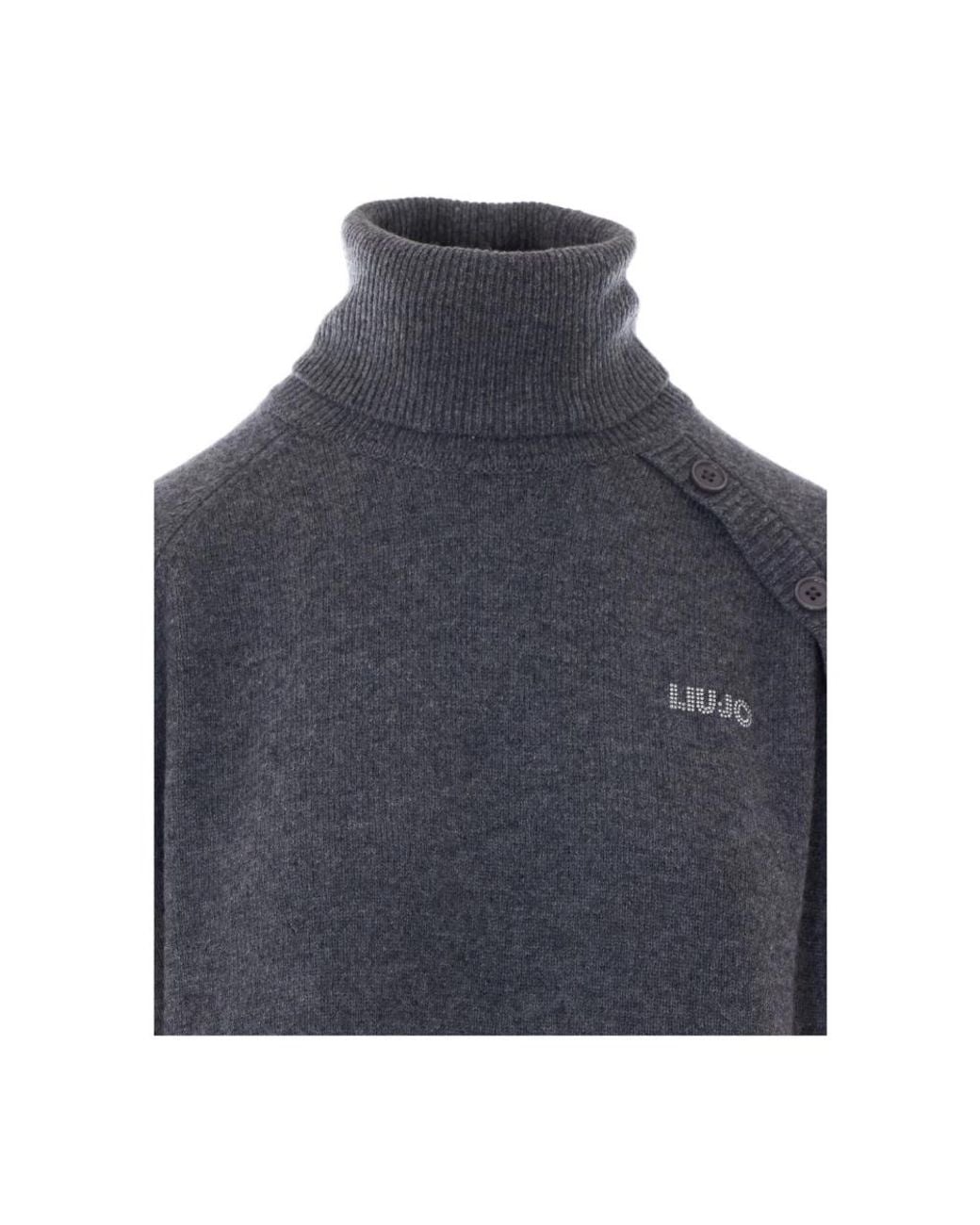 Liu Jo Blue Turtlenecks